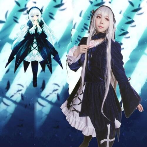 Rozen Maiden Mercury Lamp Outfit Cosplay Costumes