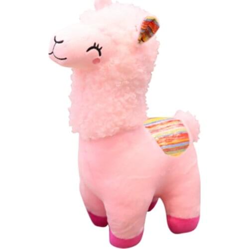 25/35cm Alpaca Llama Plush Toy Doll Lovely Animal Stuffed Animal Dolls Soft Plush Alpaca For Kids Birthday Gifts 4 Colors