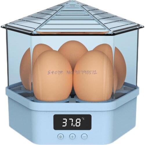 Mini Incubator Chicken Duck Bird Egg Small Childrens Incubator Household Automatic Intelligent Constant Temperature Incubator