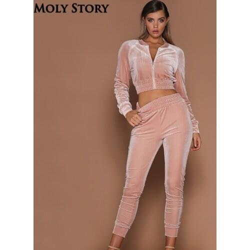 Moly Story Women's Sweaters With A Zipper