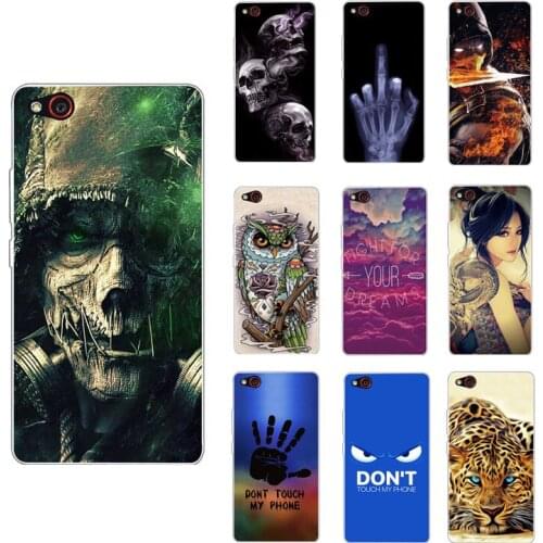 Soft TPU Cover For ZTE Nubia Z9 Mini Silicone back Case Phone Bag Luxury 3D Print Case For ZTE Nubia Z9mini Cover Bumper Funda