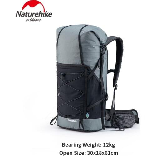 Naturehike 45+5L XPAC Mountaineering Backpack Breathable Hiking Travel Sports Knapsack Ultralight Waterproof Climbing Bag