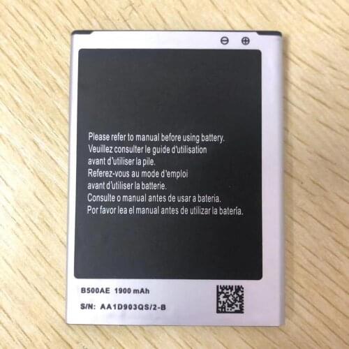New 1900mAh B500BE B500AE Battery For Samsung Galaxy S4 mini I9190 I9192 I9195 GT-i9190 GT-i9195 S 4 IV MINI phone 4 Pin