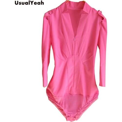 New Fashion Women OL V neck Sexy Body Shirt Chiffon Three Quarter Body Blouse Shirts S-XXL SY0127 White, dark pink, apricot