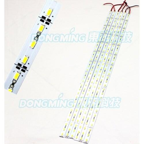 150 pcs/lot 72Leds/1m LED luces strip DC 12V LED bar Light 5630 SMD warm white led hard strip kitchen led under cabinet light