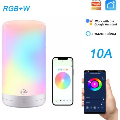 10W NiteBird TUYA Smart LED Dimmable RGB/White Night Lights Table Lamp EU Touch Sensor Gosund Smart Life APP Alexa Google Home