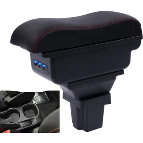 Storage Box for Chevrolet Trax Tracker / Holden Trax 2013-2017 Center Centre Console Armrest with Ashtray USB Charging