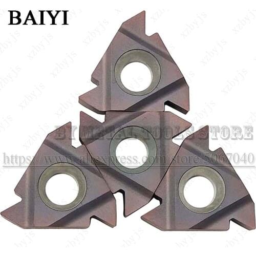 10pcs MMT11ER AG60 11IR AG60 16ER AG60 16IR AG60 22ER N60 22IR N60 VP15TF Thread cutting carbide insert CNC tools threaded blade