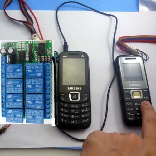 DC 12V 8 channels DTMF Relay MT8870 Phone Voice Decoder Remote Controller Switch ac 110v 220v for LED lighting Motor control