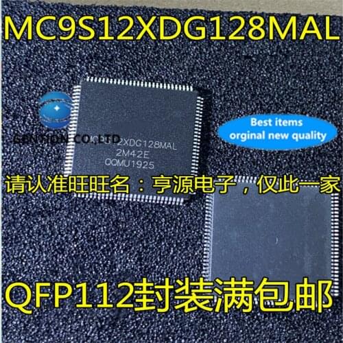 2Pcs MC9S12XDG128MAL QFP112 MC9S12XDG128 in stock 100% new and original