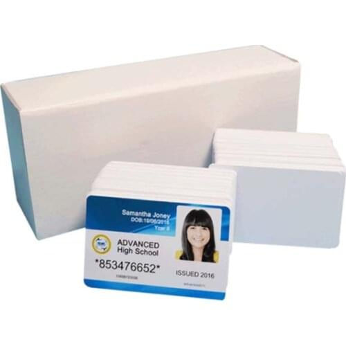 230pcs CR80 White Inkjet Printable Blank Pvc Card for Membership Card Club Card ID Card Printed By Epson or Canon Inkjet Printer