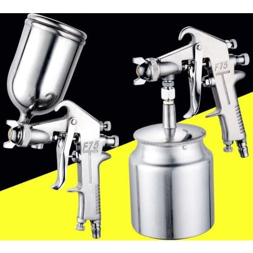 400ML Spray Gun Professional Pneumatic Airbrush Sprayer Alloy Painting Atomizer Tool With Hopper For Painting Cars