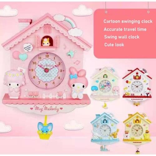 12 Inches Cartoon Large Clocks Wall Home Decor Living Room Luxury Bedroom Hanging Clock Children Room Decoration Accessories