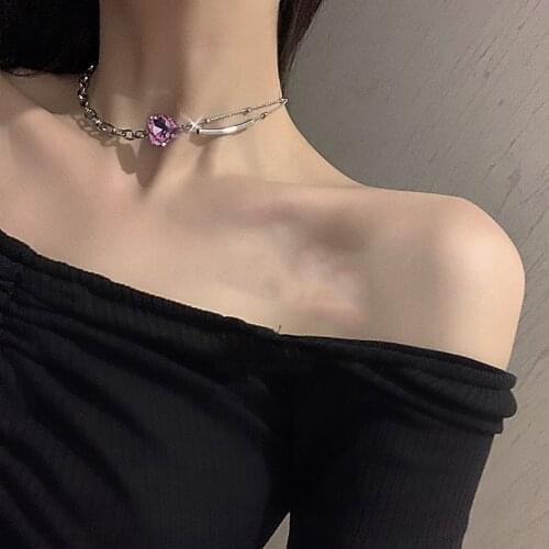 2020 New Arrival Zeojrlly Women Torques Trendy Link Chain Metal Geometric Party Necklace Female Jewelry Fashion Jewelry