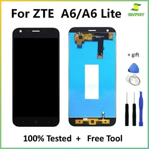 For ZTE blade A6 / A6 Lite LCD Display Touch Screen Digitizer Assembly Replacement + Tools For ZTE Blade A0620 5.2" LCDs Screen