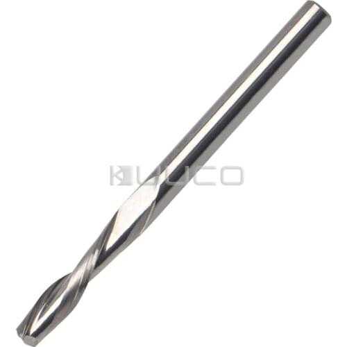 5 PCS/LOT CNC Router Bits/2-Flutes End Mill/Carbide Tool/Milling Cutters for Aluminum/Acrylic/Color Plates/Wood/PVC/MDF etc
