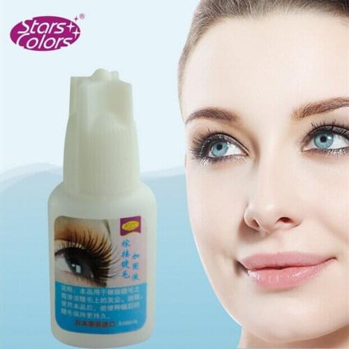 10ml Eyelash Extension Glue Primer Individual False Eyelash Glue Primer Application Extension Preparation