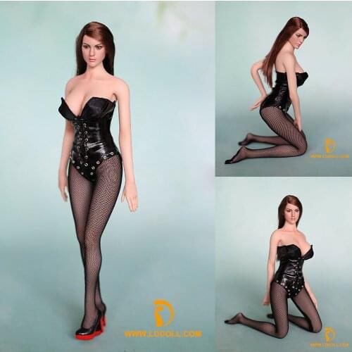 LDDOLL 1/6 Scale Helen 28cm Female Soft Breasts Seamless Silicone Pink Skin Action Figure Body with KT005 Head Sculpt Pre-sale