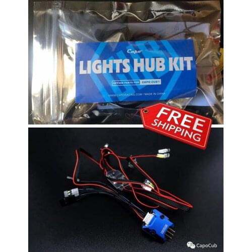 Lights Hub Set Lamp for CAPO CUB1 1/18 RC CAR Toy