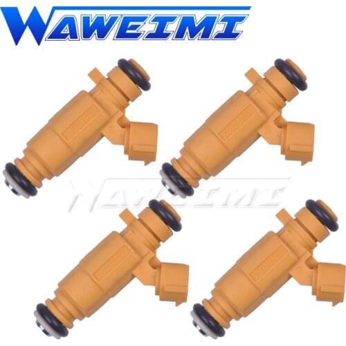WAWEIMI 4 Pieces Fuel Injector OE 16600-8W80A For NISSAN TIILDA / GRAND LIVINA / LIVINA 2009~2016 1.8L