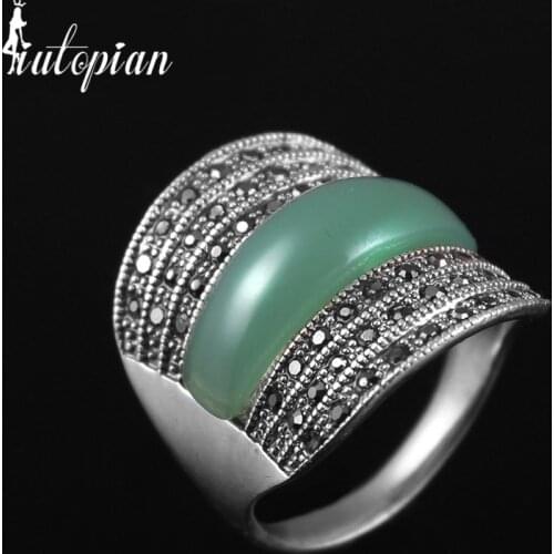 Iutopian Vintage Retro Rings AnGels For Women 2 Colors With High Quality Jewelry Anti Allergy Don't Fade #RAJ058A