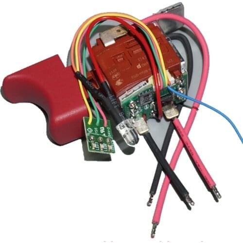 Defeng switch 10.8V12V power tool screwdriver speed switch Support forward and reverse Power display EGD-1112B