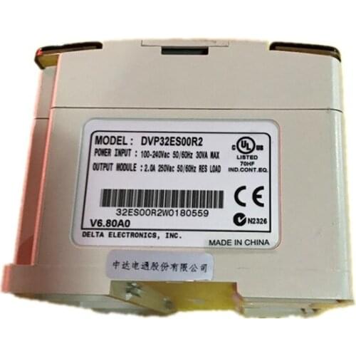 High quality original PLC DVP32ES00R2 ES series programmable controller DVP32ES00T2 in sale