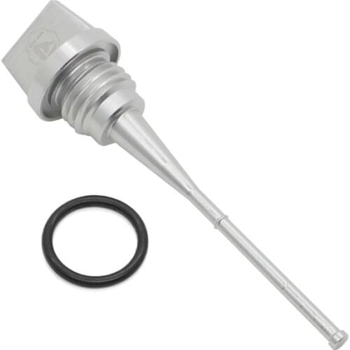 High Performance Oil Dipstick aluminum billet polished for 1987-2009 Yamaha Banshee YFZ350 350CC 1988 1989 1990 1991 1992 1993