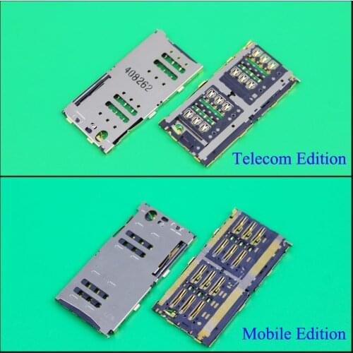 YuXi 1pc 100% New SIM card socket connector holder slot tray reader for MEIZU Meilan Note M1 M463M M463U M463C high quality