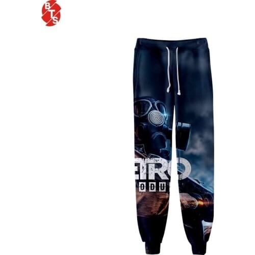 Metro Exodus 3D Printed Jogger Pants Women/Men Fashion Streetwear Sweatpants 2019 Hot Sale Casual Long Pants