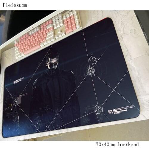 Deus Ex mouse pad gamer Professional 70x40cm notbook mouse mat gaming mousepad Domineering pad mouse PC desk padmouse mats