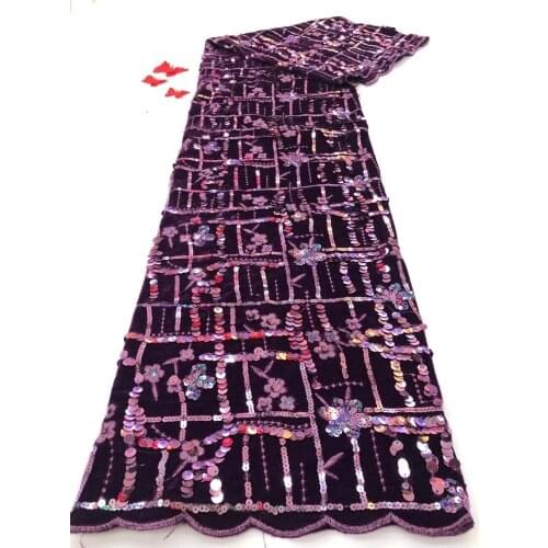 Sequined Lace Fabric The Latest African Order Lace Fabric In 2021, Used For Bridal Lace Nigeria Net Lace Fabric D4236