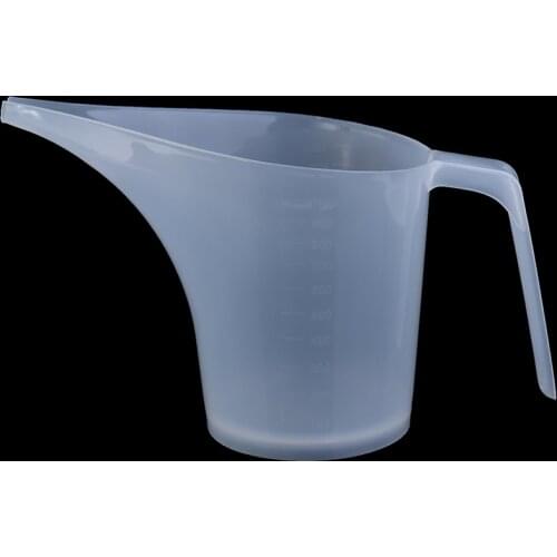 1l Plastic Measuring Cup With Graduated Long Spout Long Mouth Flow Cup Laboratory Measuring Cup Baking Measuring Cup