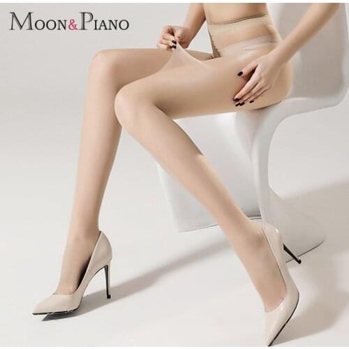 New Sexy Stockings 15D Invisible Anti-hook Summer Thin Comfortable Breathable Tights for Women Long Legs High Heels Pantyhose