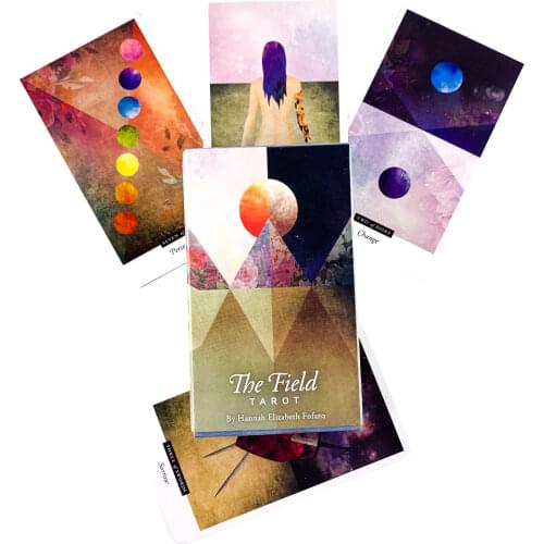 Latest Hot SALE Psychic Divination The Field Tarot Cards Board Games Oracle Cards Board Games for Adults