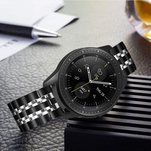 For Samsung Galaxy Watch4 Classic 46mm 42mm Band 20mm 22mm Stainless Steel Metal Bracelet for Galaxy Watch 4 44mm 40mm Strap
