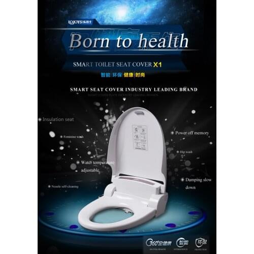 Smart Heated Toilet Seat Hinge WC Sitz Intelligent Automatic Toilet Lid Cover multifunal Washlet Elongated Electric Bidet Cover