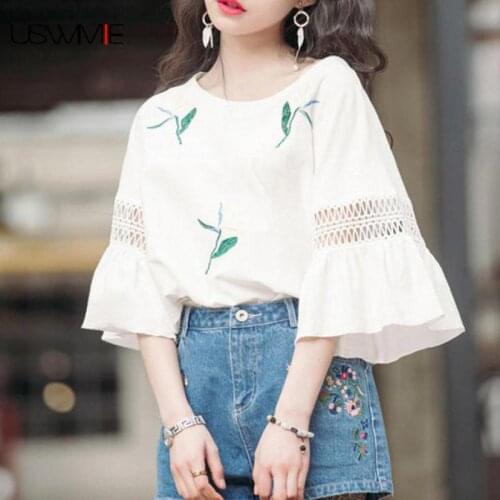 Женские летние футболки USWMIE China At AliExpress