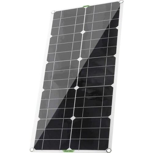 High Efficiency Solar Panel Portable 100W12V5V Mobile Phone QC3.0, Flexible Solar Panel Car Outdoor Emergency Charging