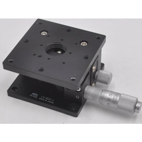 Japan CHUO LV-637-1 manual adjustable shelf LZ60 aluminum alloy displacement lifting table