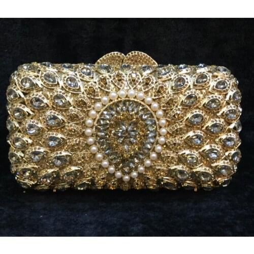 XIYUAN women New Arrival shoulder bag Luxury Diamond Evening Clutch Bag wallet For Party Wedding Ladies Crystal Cocktail Handbag