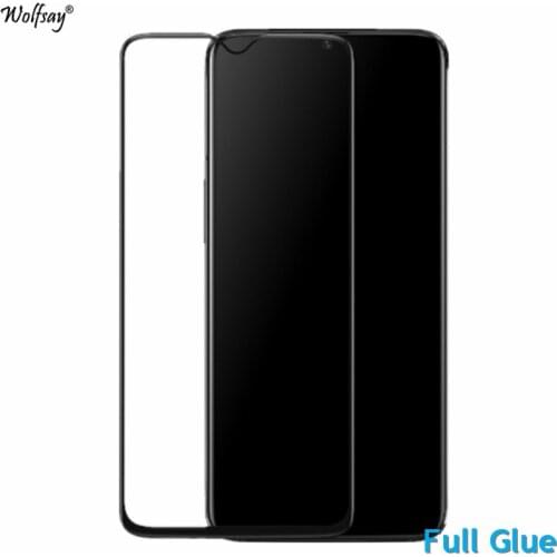 1PCS Full Glue Screen Protector For Huawei Y7 Pro 2019 Tempered Glass Full Cover Glass Huawei Y7 Pro 2019 9H 2.5D Premium Film