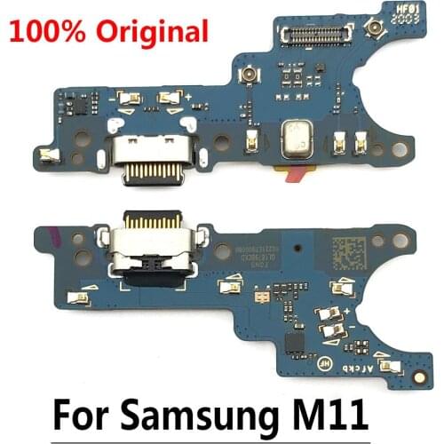 10Pcs/Lot, Original Charger Board PCB Flex For Samsung Galaxy M11 M115 M115F USB Port Connector Dock Charging Ribbon Cable