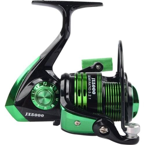 2021 Spinning Fishing Reel 1000-7000 Series Fishing Coil Metal Spining Reel Interchanged Left/Right Hand Wheel