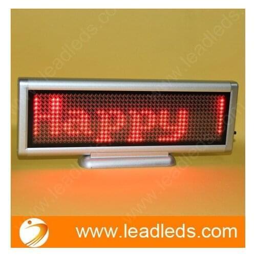 4sets/lot led moving display Red color support multi languages