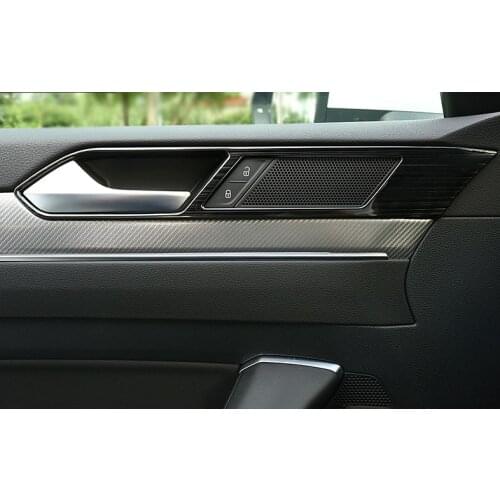 Fit for Volkswagen Arteon CC / Passat B8 2015-2020 Car Accessories Interior Decoration Steel Door Handle Bowl Cover Trim 4pcs