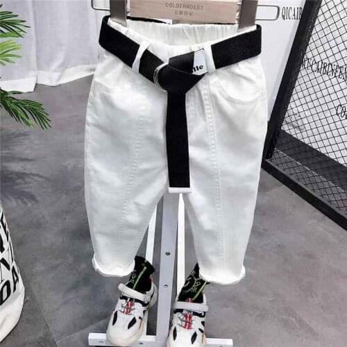 Spring Autumn boys 2 colors Cargo Pants kids casual all-match trousers 2-6Y Boy Casual Trousers Toddler Clothing