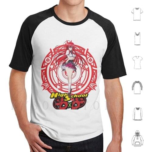 Rias Gremory T Shirt Men Cotton Anime High School Dxd Manga Rias Rias Gremory Highschool Dxd Girls Gremory Koneko