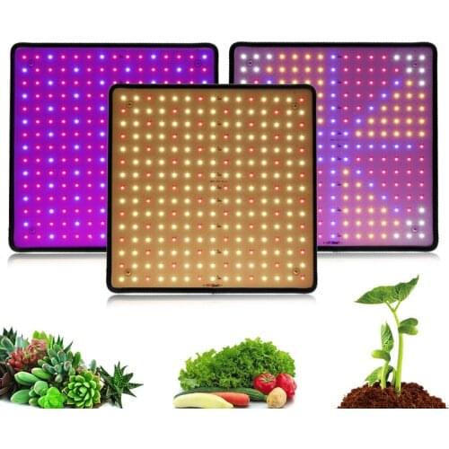 GY Full Spectrum LED Plant Growth Lamp Greenhouse Square Succulent Tent Plant Growing Light W Ultra-Thin Fill Light