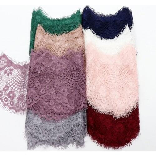 3Yards Polyester Embroidery Lace Fabric High Quality Sewing Materials Trim Ribbons Handmade DIY Clothing Decoration Gift Wrap